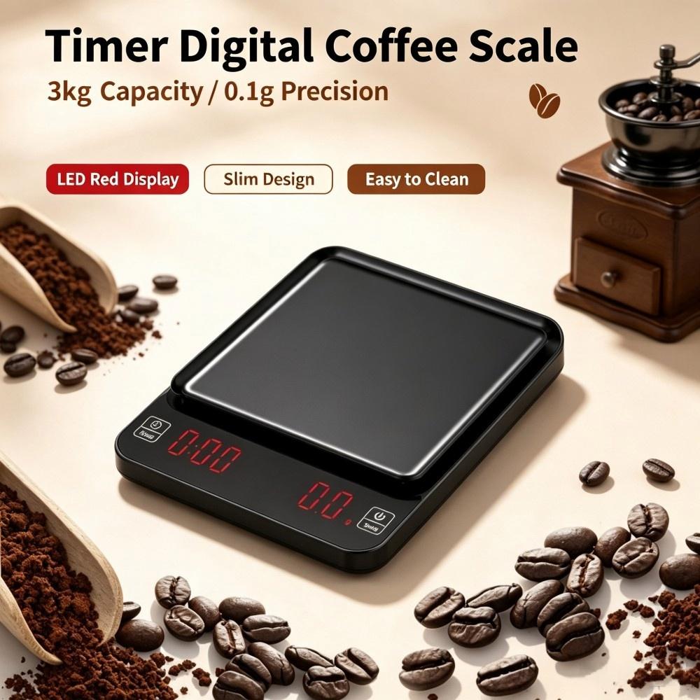 Coffee & Tea Phúc Long - ميزان قهوة رقمي عالي الدقة 3