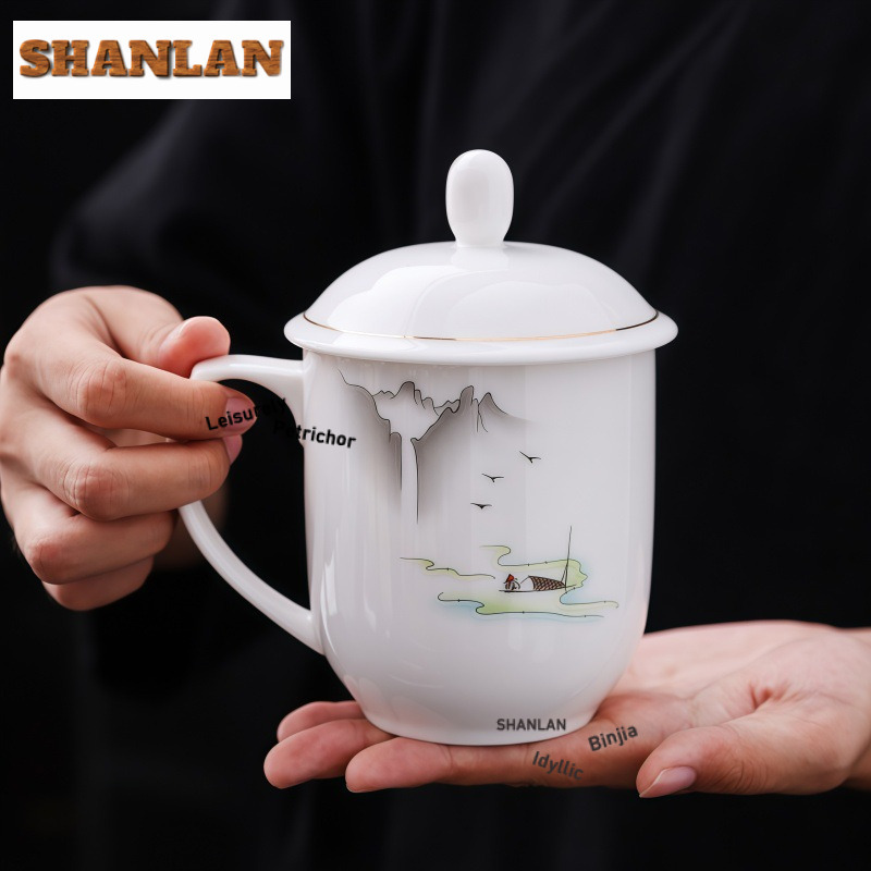 Coffee Tea Gift - 380 مللي لحم الضأن الدهون اليشم