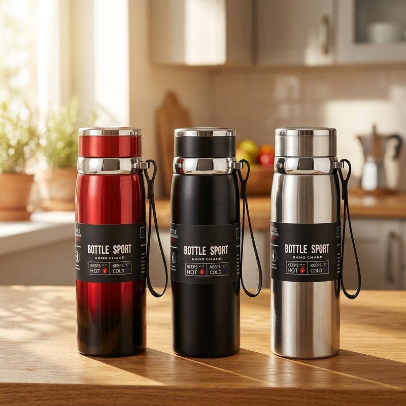Cold Brew Bottle - زجاجة ترمس من الفولاذ المقاوم للصدأ