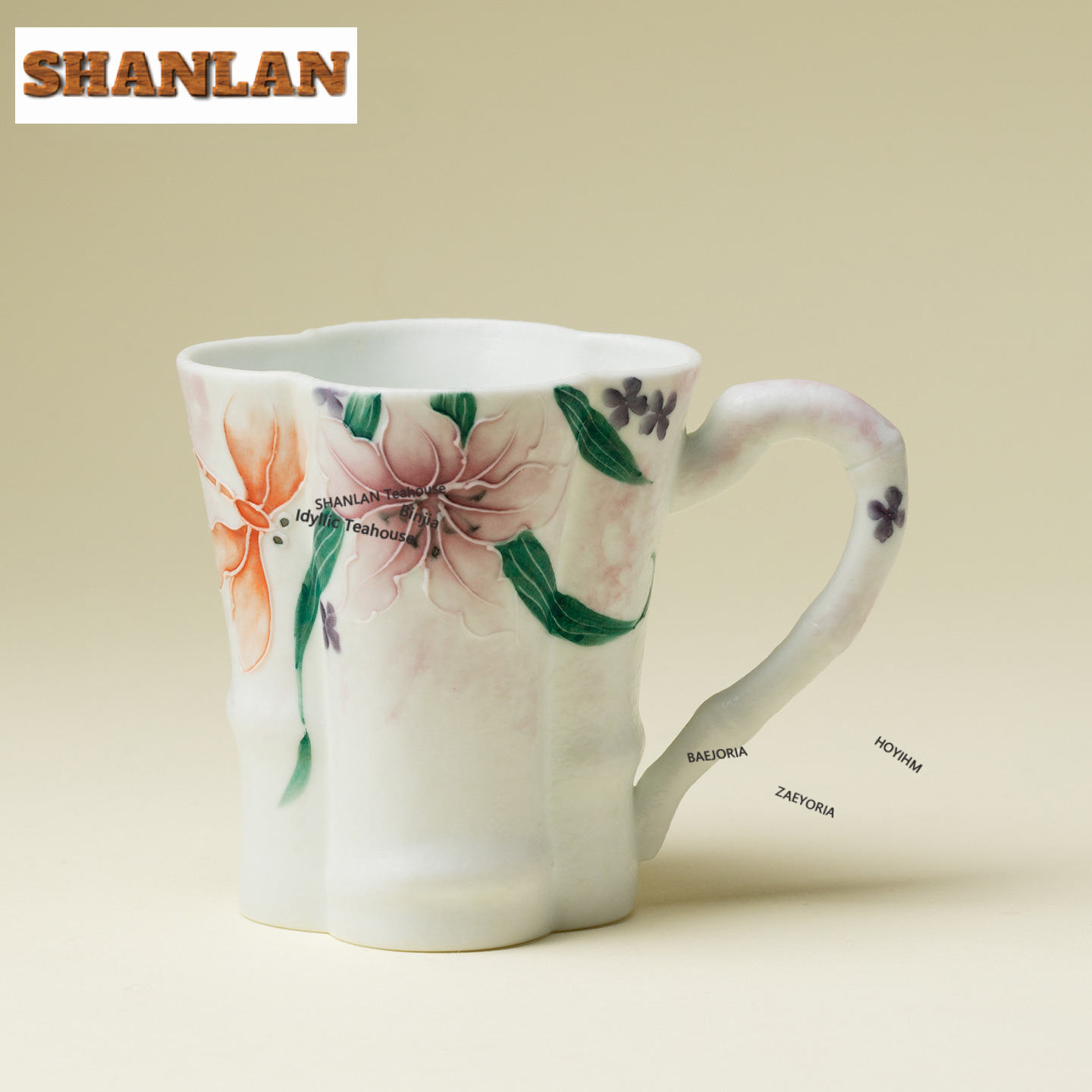 Coffee & Tea Phúc Long - كوب قهوة بنفسجي سعة 100 مل
