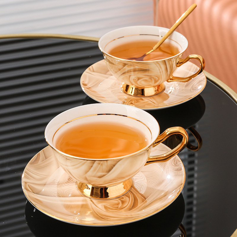 Coffee Tea Box - رائعة تذكارية العظام الصين فنجان القهوة