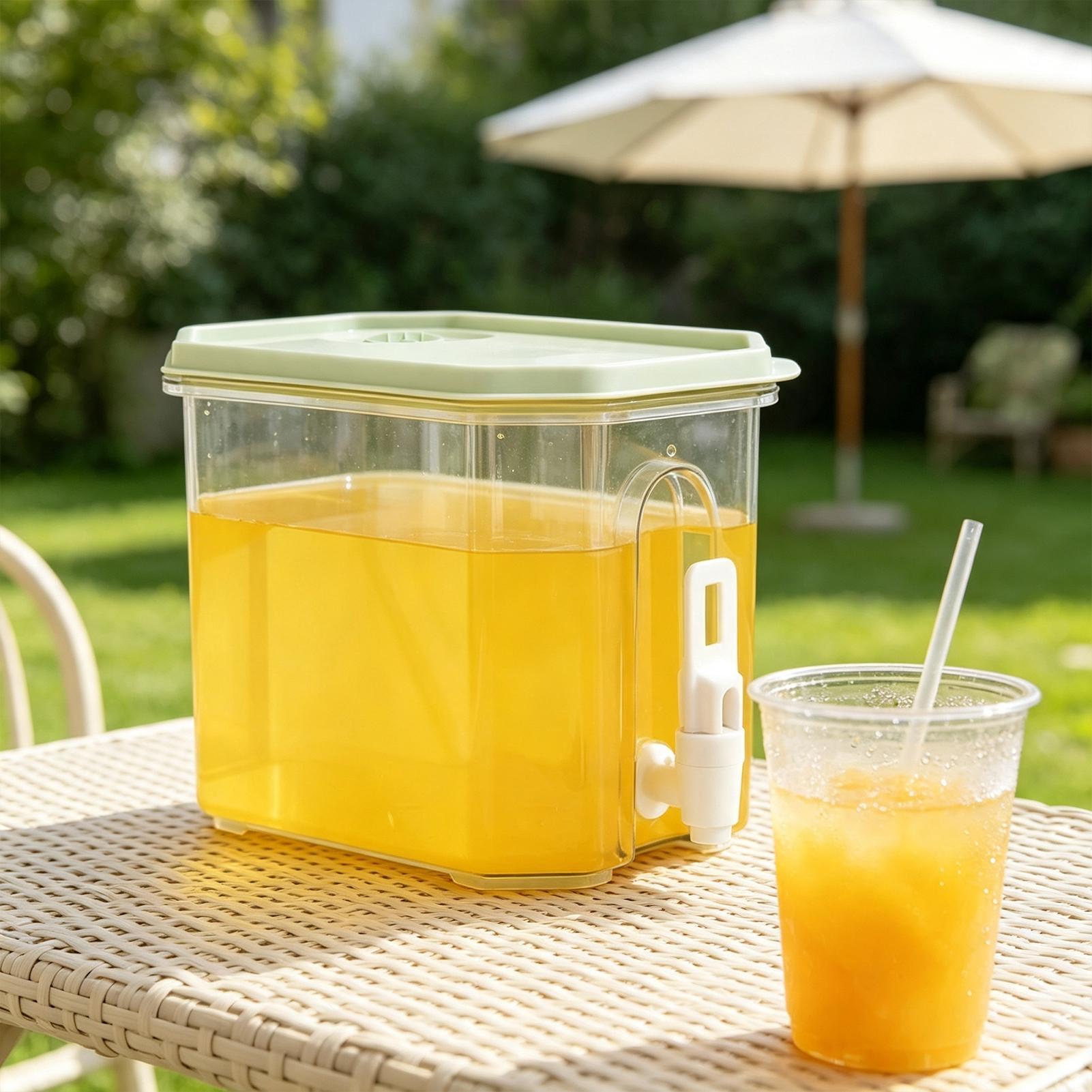 موزع مشروبات زجاجي سعة 3.5 لتر - مراجعة Cold Brew Bottle وسعره
