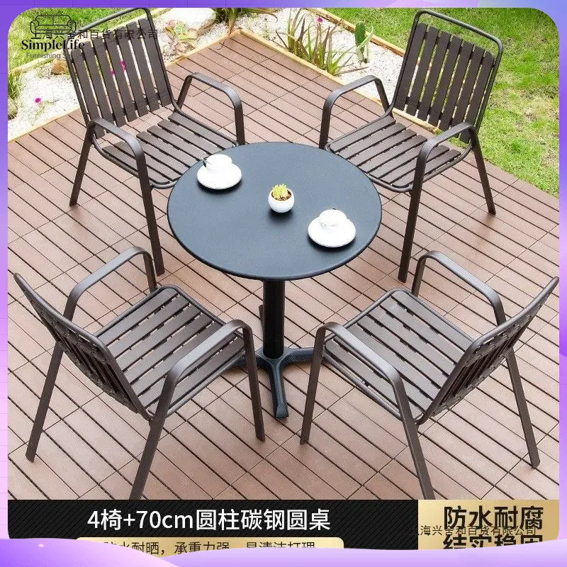 طاولة قهوة خشبية خارجية للشرفة - مراجعة Coffee Tea Garden وسعره