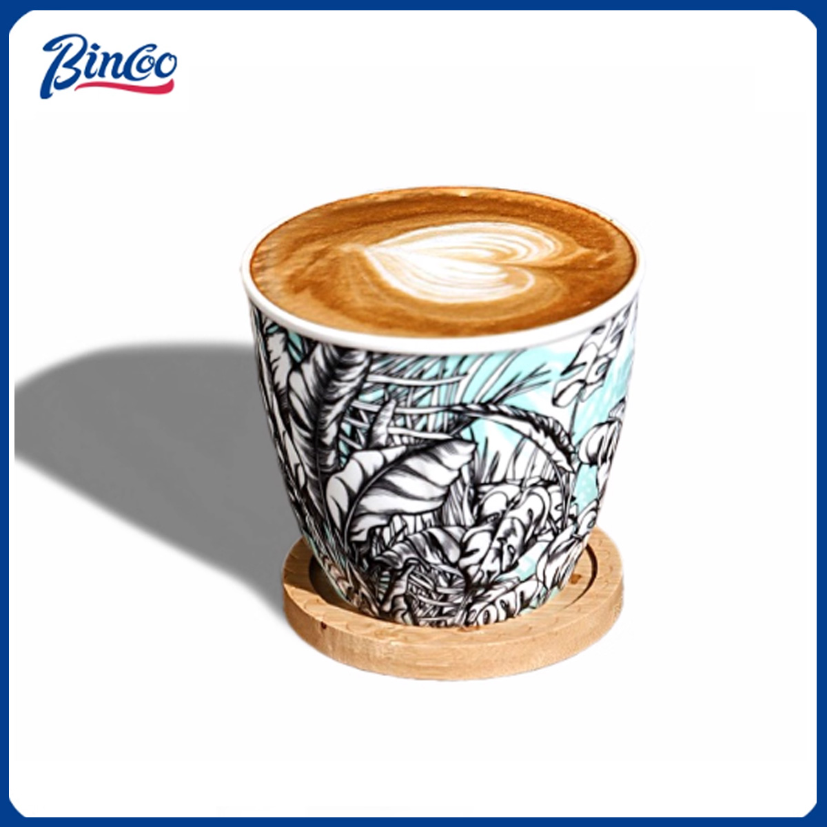 كوب قهوة سيراميك من BINCOO بتص - مراجعة Coffee Tea Latte وسعره