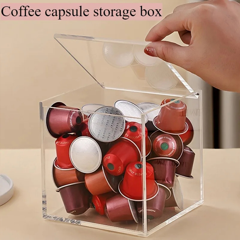 2025 صندوق تخزين جديد حامل كبس - مراجعة Coffee Tea Box وسعره