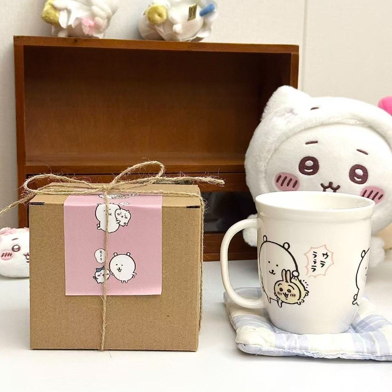 كوب سيراميك أنيمي تشييكاوا على - مراجعة Coffee Tea Box وسعره