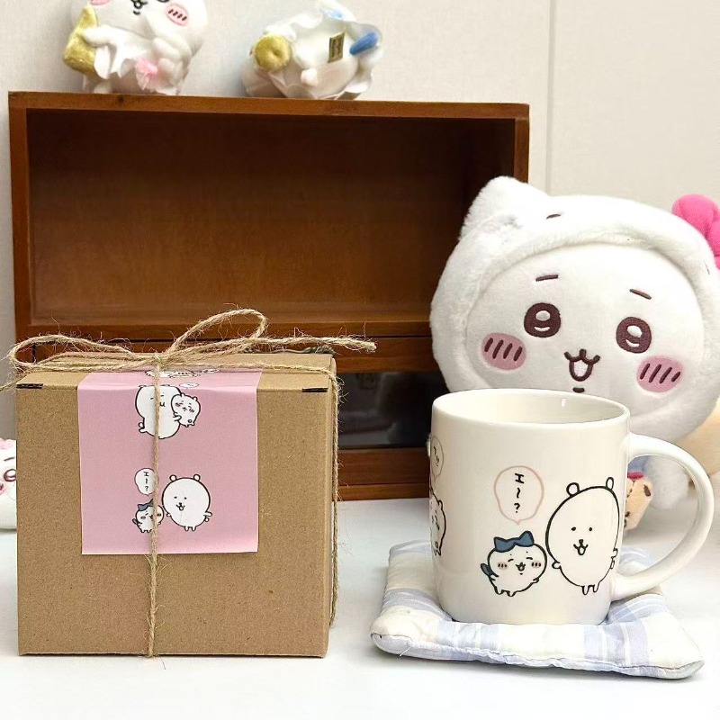كوب سيراميك أنيمي تشييكاوا على - مراجعة Coffee Tea Box وسعره