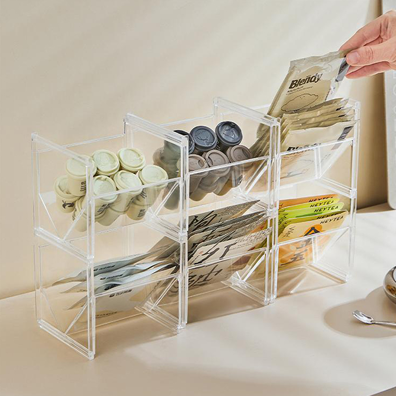حامل شاي عمودي قابل للتكديس، م - مراجعة Coffee Tea Box وسعره