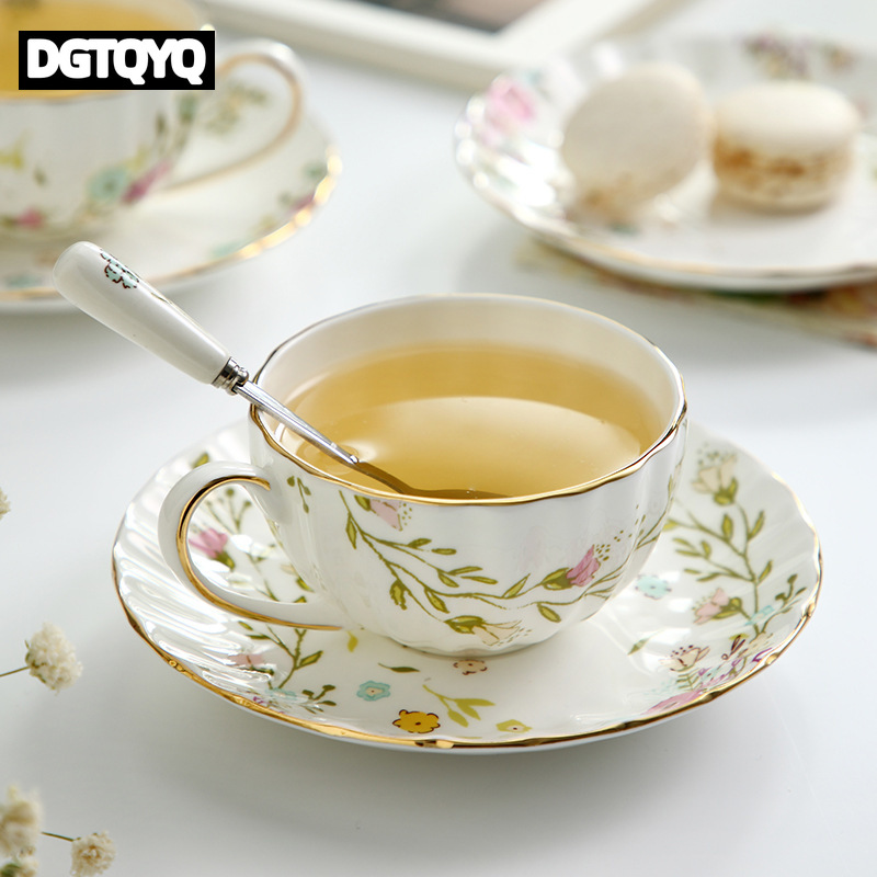 طقم فنجان قهوة وصحن سيراميك بن - مراجعة Coffee Tea Latte وسعره