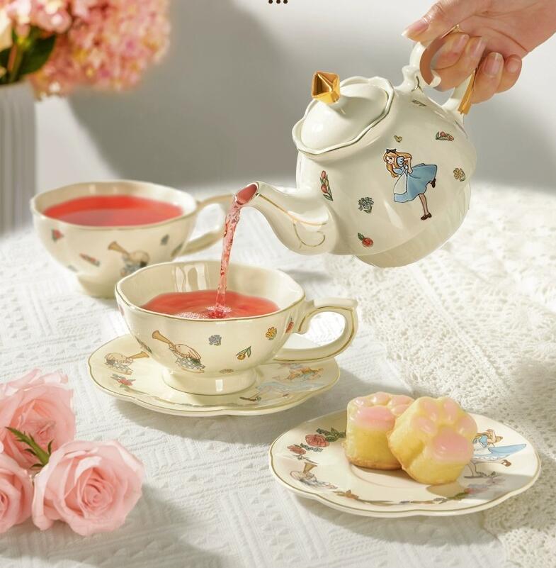 طقم شاي وقهوة سيراميك أليس بتص - مراجعة Coffee Tea Gift وسعره