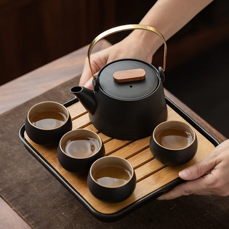 جودة الصينية طقم شاي باليد الأ - مراجعة Coffee Tea Set Up وسعره