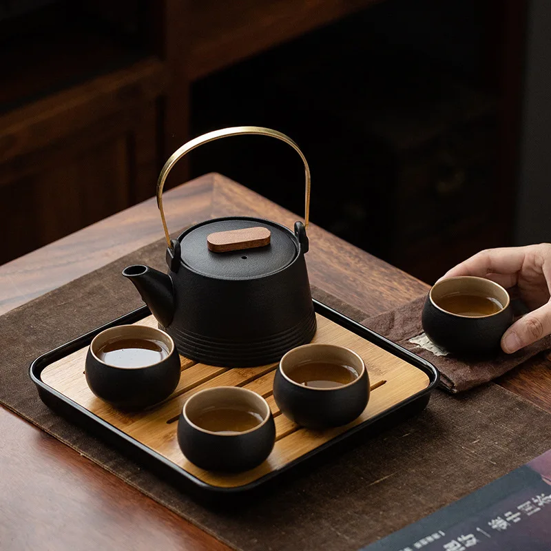 جودة الصينية طقم شاي باليد الأ - مراجعة Coffee Tea Set Up وسعره