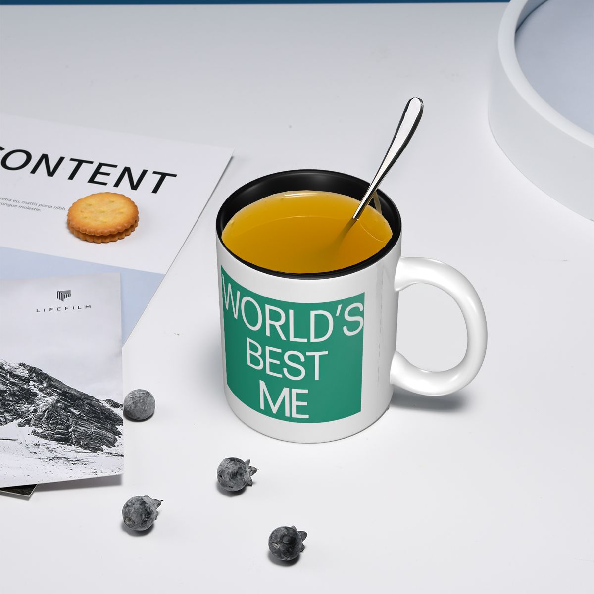 أفضل كوب في العالم بتصميم 'أنا - مراجعة Coffee Tea You And Me وسعره