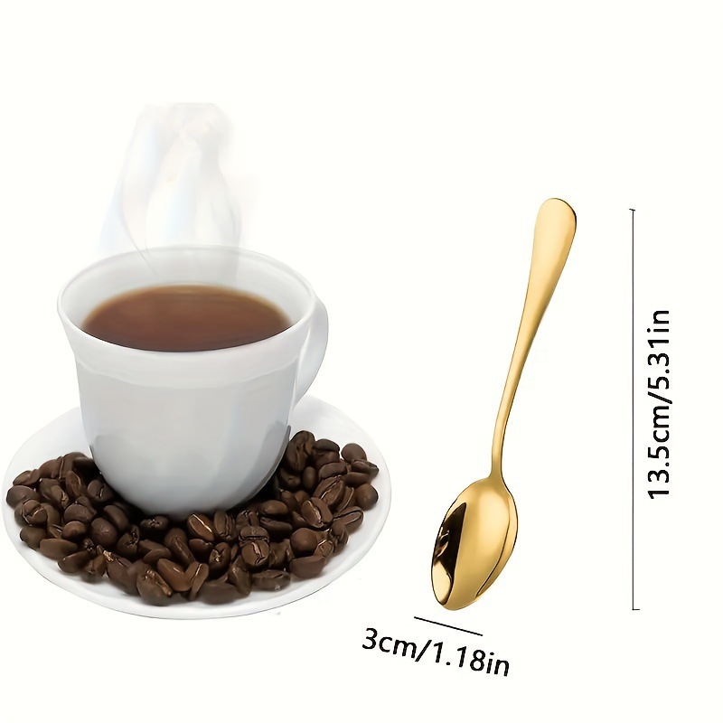 6/10/20 قطعة من الملاعق الذهبي - مراجعة Coffee Tea Set Up وسعره