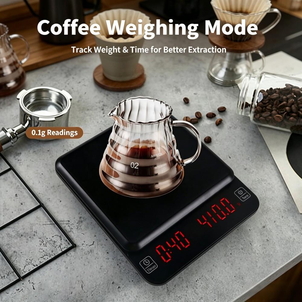 ميزان قهوة رقمي عالي الدقة 3 ك - مراجعة Coffee & Tea Phúc Long وسعره