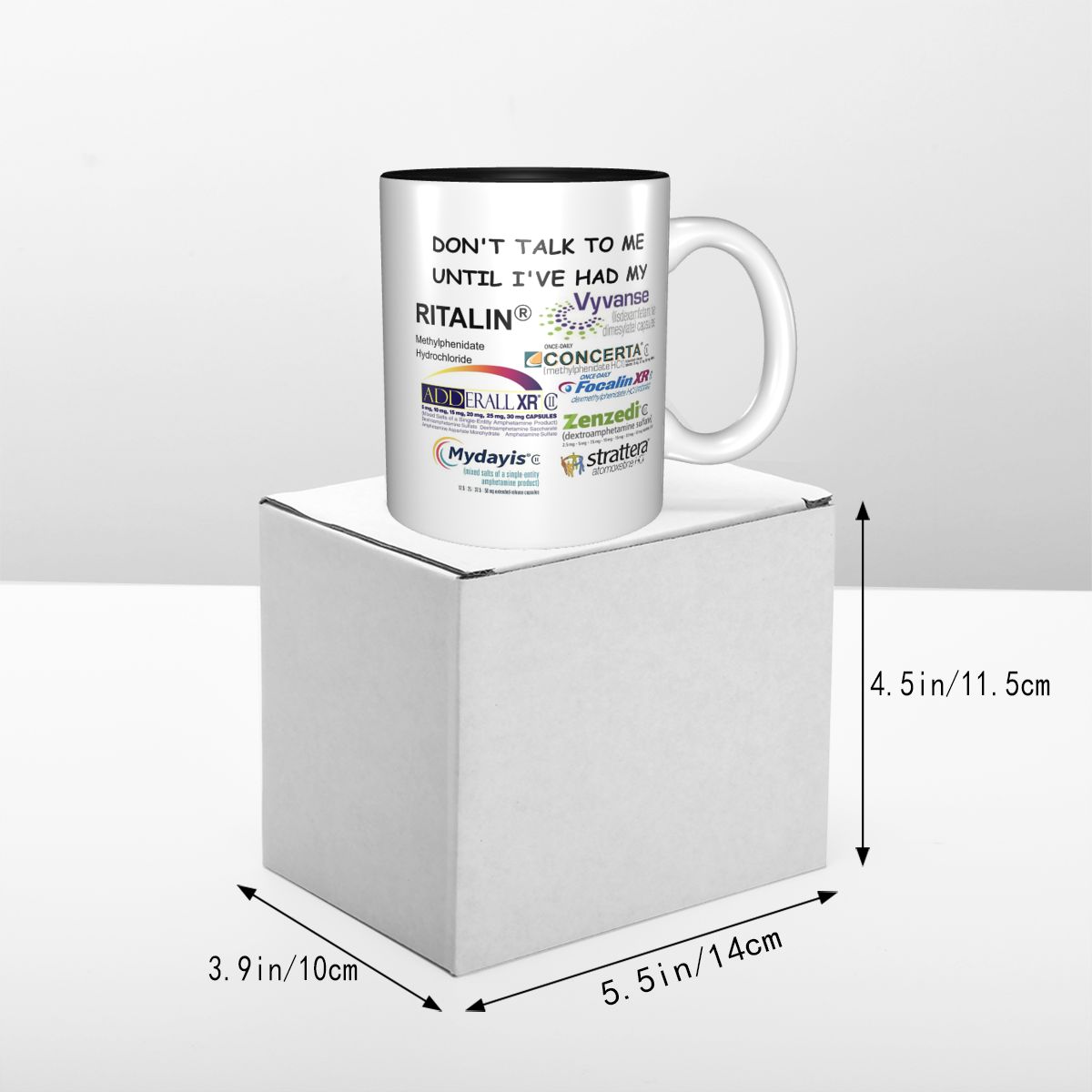 كوب 'لا تتحدث معي' مضحك، أكواب - مراجعة Coffee Tea You And Me وسعره
