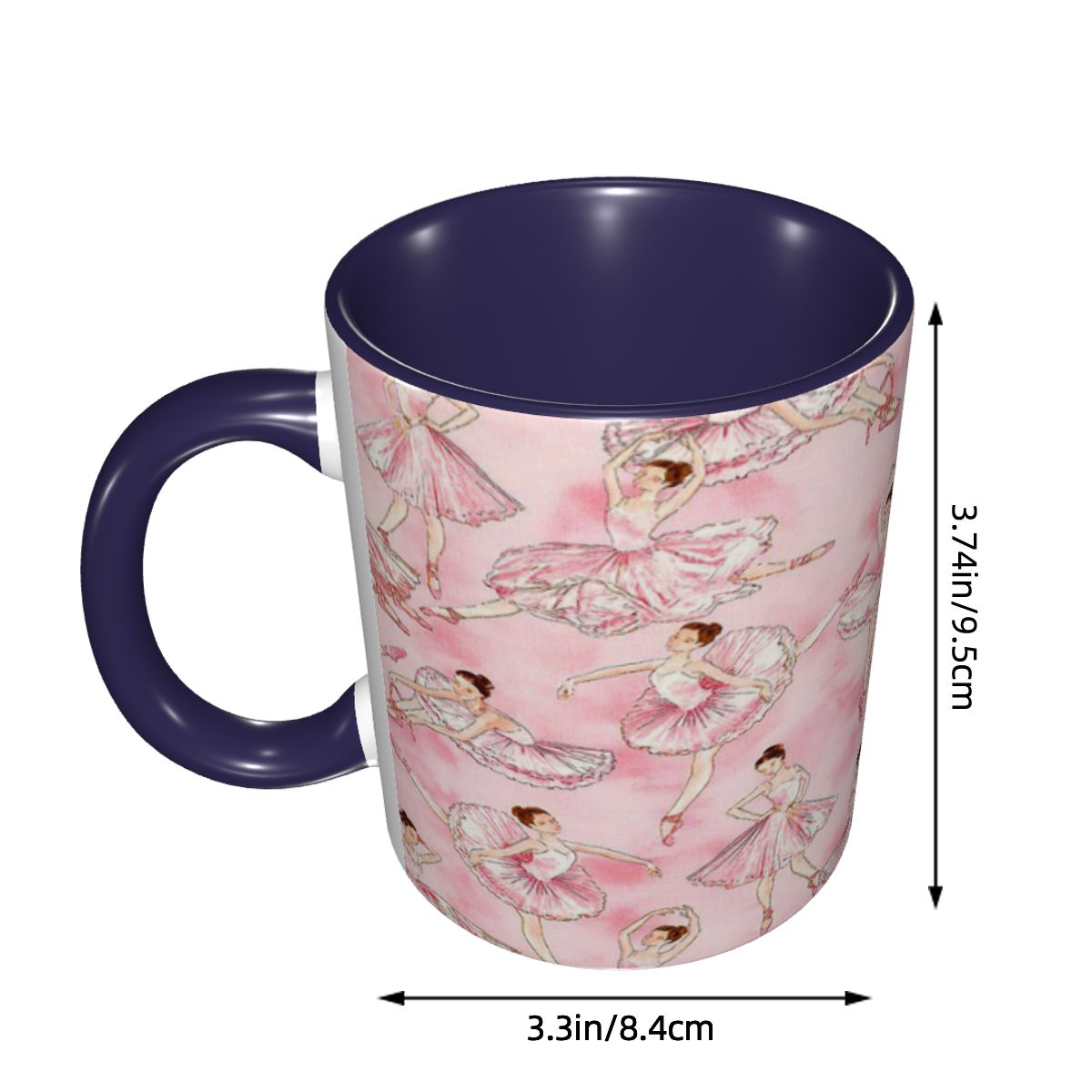 كوب قهوة سيراميك مضحك بتصميم ر - مراجعة Coffee Tea You And Me وسعره