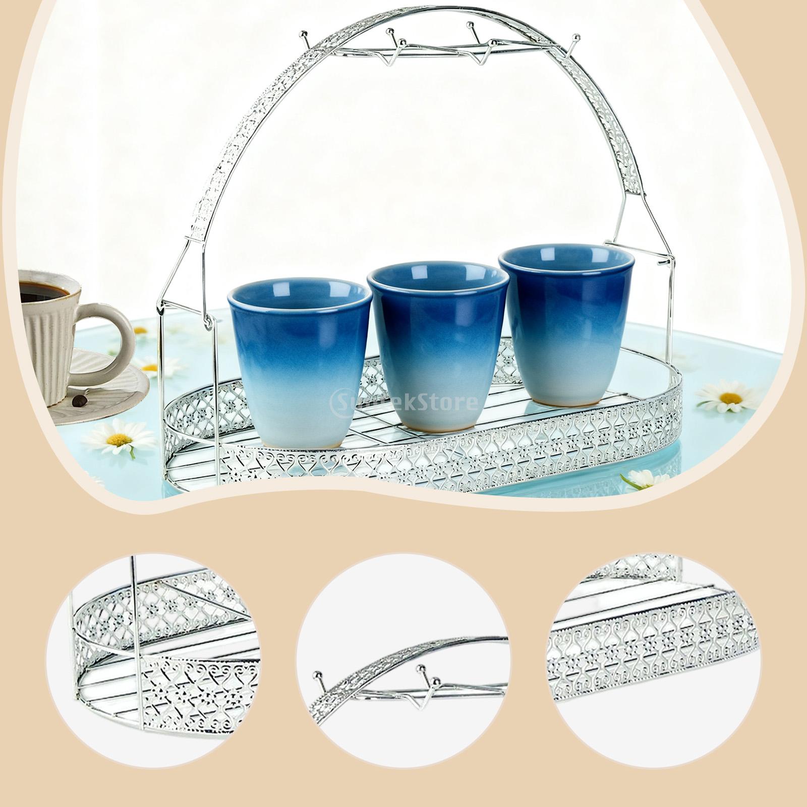 الإبداعية القدح رف حامل فنجان  - مراجعة Coffee Tea Set Up وسعره