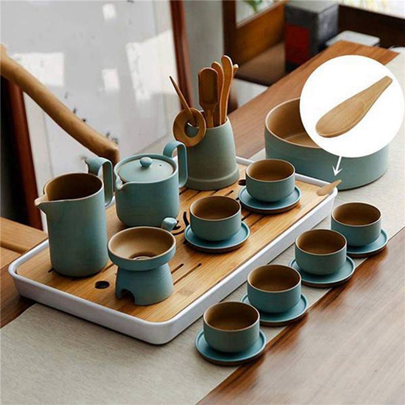 CYCLI-20 قطعة من الملاعق الخشب - مراجعة Coffee Tea Etc وسعره