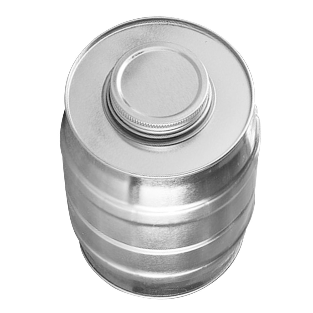 علبة قهوة معدنية على شكل برميل - مراجعة Coffee Tea And Bean وسعره