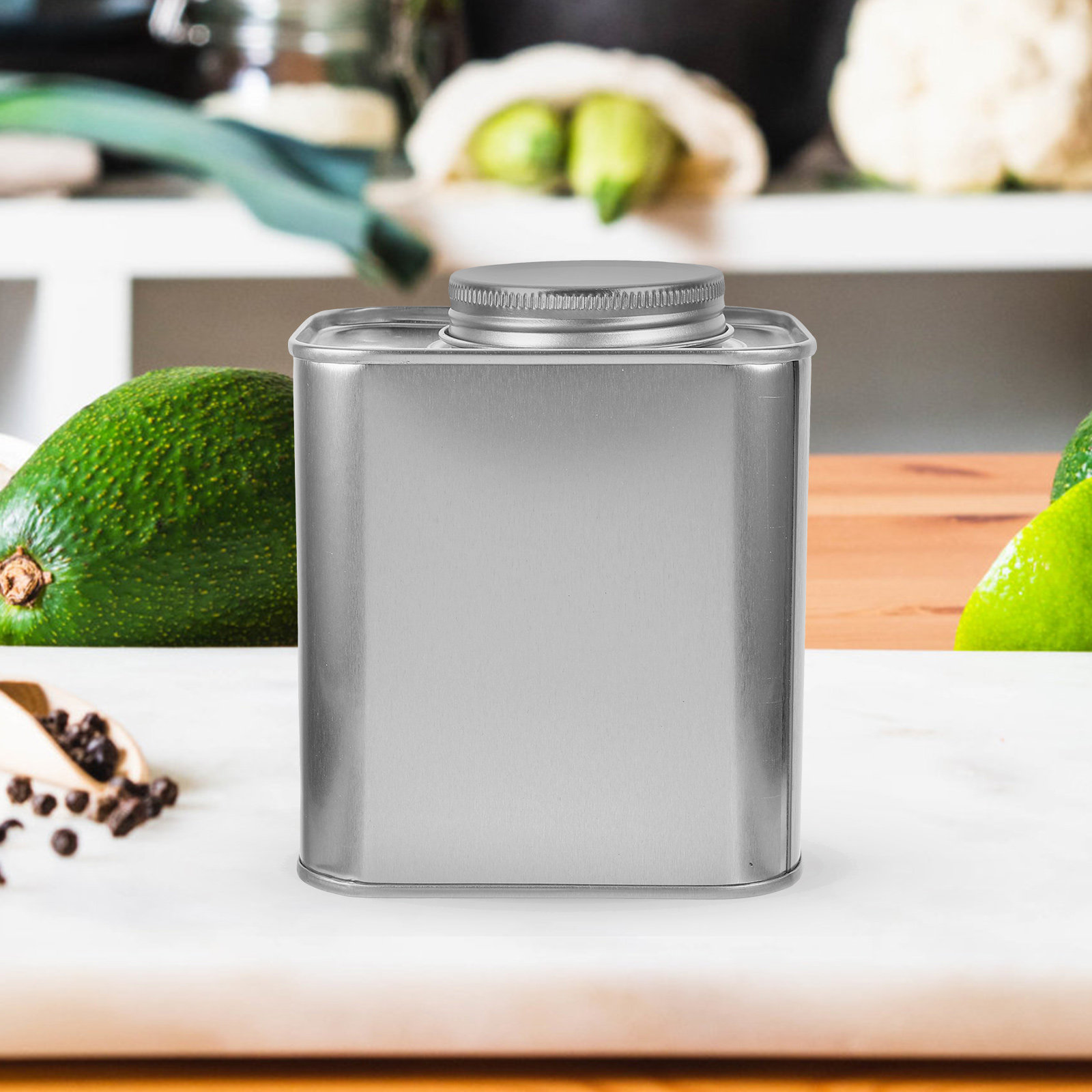 4 قطع علب تخزين حبوب القهوة من - مراجعة Coffee Tea Leaf And Bean وسعره