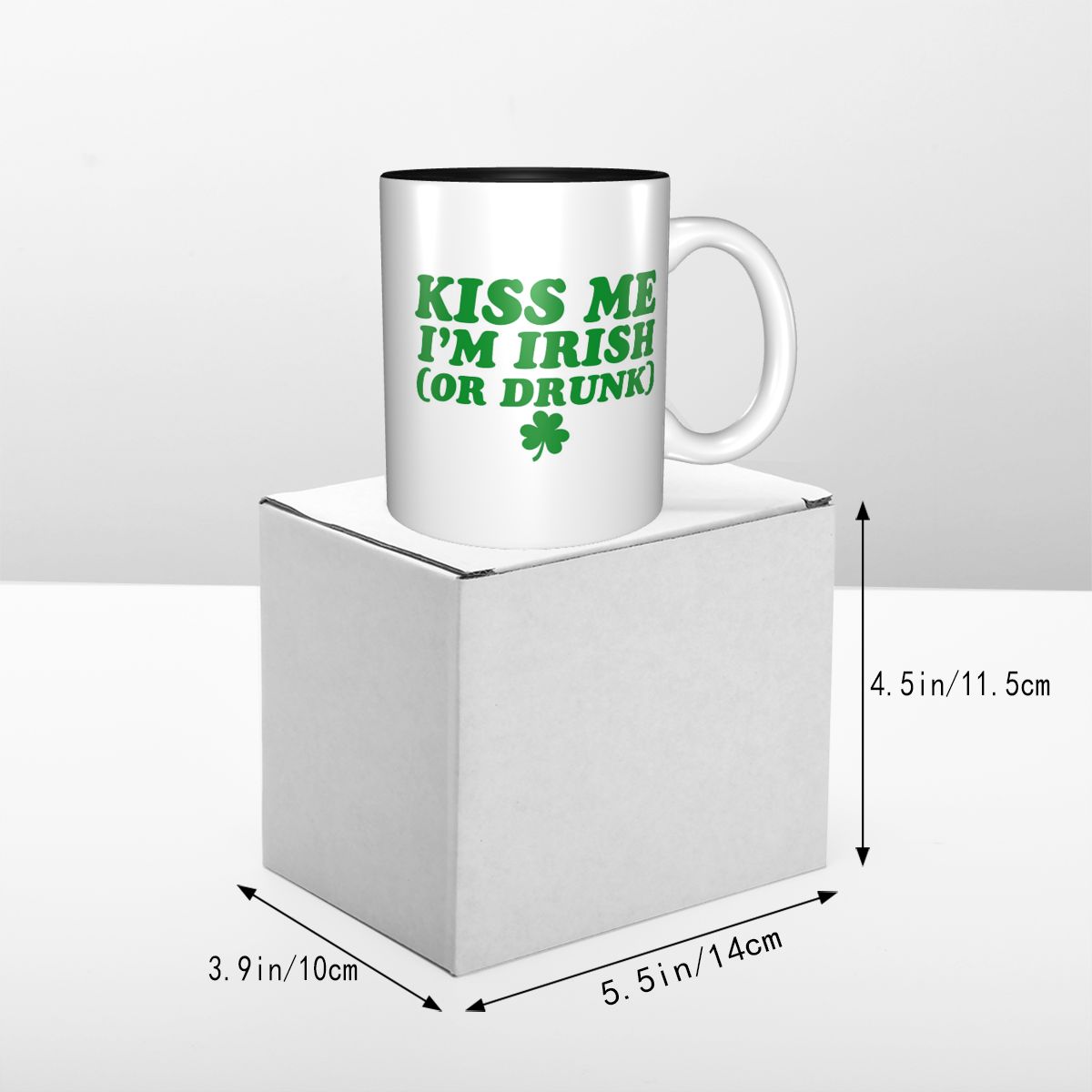 كوب سيراميك مضحك بطبعة 'قبلني، - مراجعة Coffee Tea You And Me وسعره