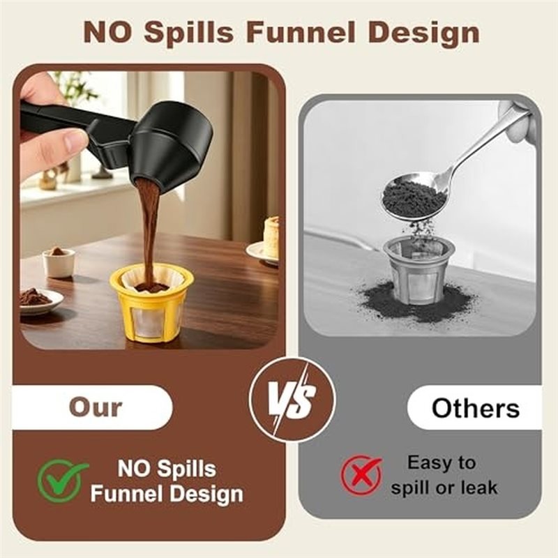 B23B ملعقة لمسحوق البروتين، قط - مراجعة Coffee Tea Etc وسعره