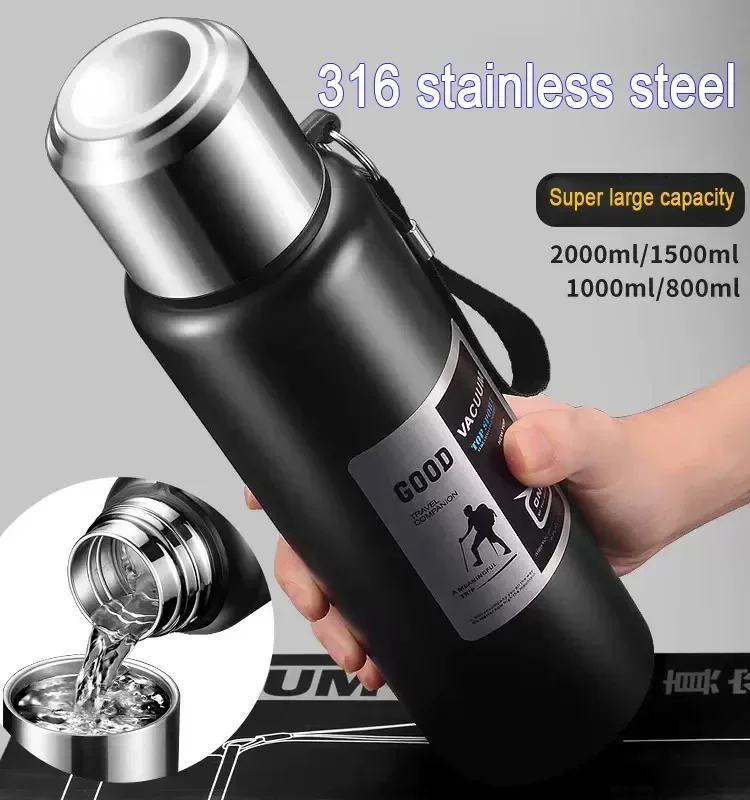 ترمس حراري بارد بسعة كبيرة ، ك - مراجعة Cold Brew Bottle وسعره