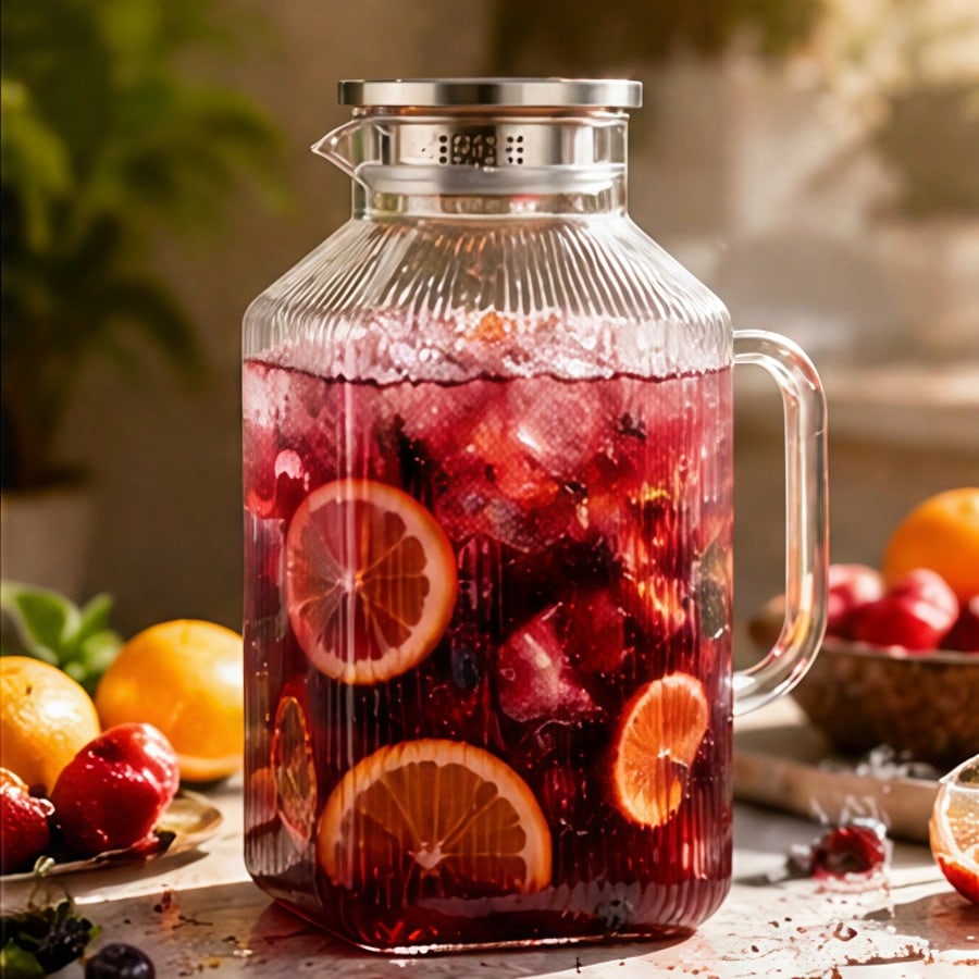 إبريق زجاجي بسعة 3.79 لتر/1 جا - مراجعة Coffee Tea Etc وسعره