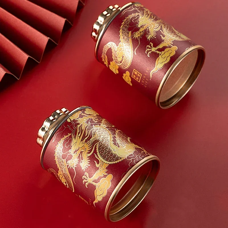 علب محمولة مختومة التنين طباعة - مراجعة Coffee Tea Box وسعره