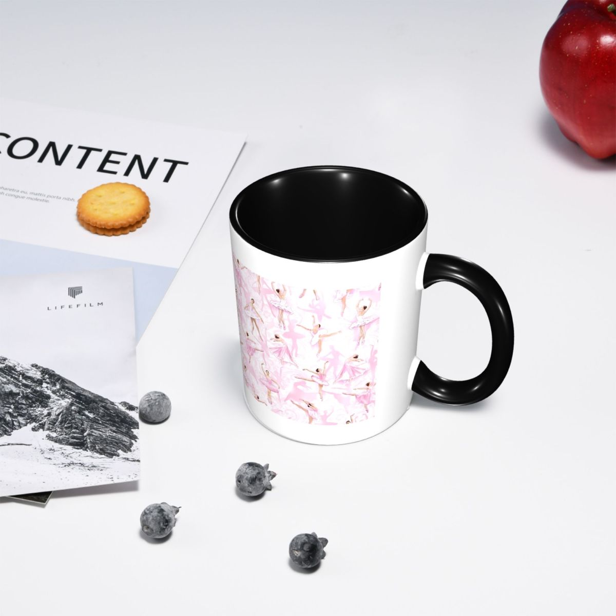 كوب سيراميك مضحك بتصميم راقصة  - مراجعة Coffee Tea You And Me وسعره