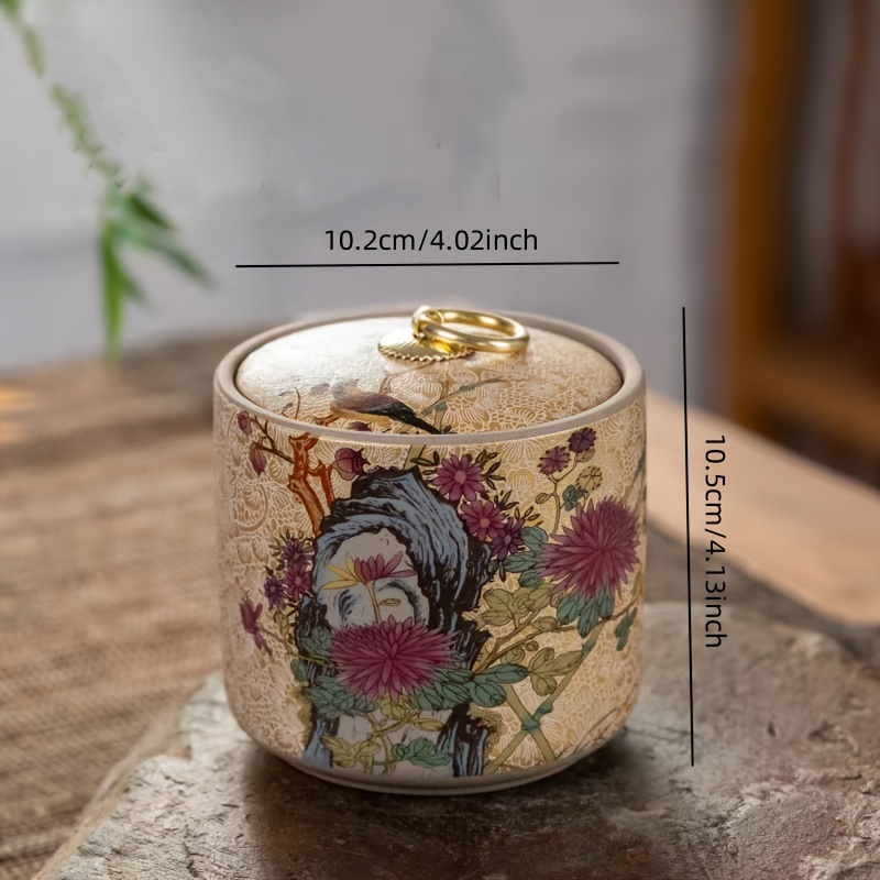 المينا اللون علب شاي سيراميك ا - مراجعة Coffee Tea Etc وسعره