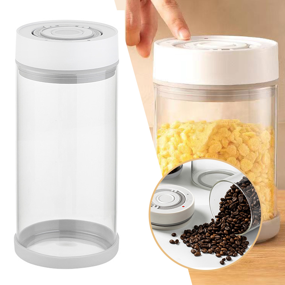 وعاء زجاجي مقاوم للرطوبة لحفظ  - مراجعة Coffee Tea And Bean وسعره