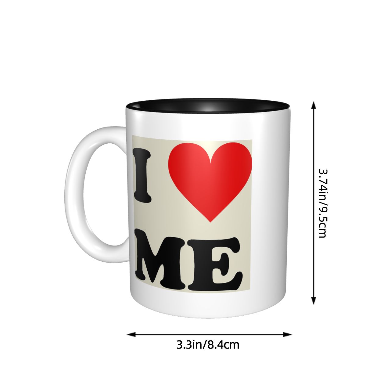 كوب قهوة سيراميك مضحك بتصميم ' - مراجعة Coffee Tea You And Me وسعره