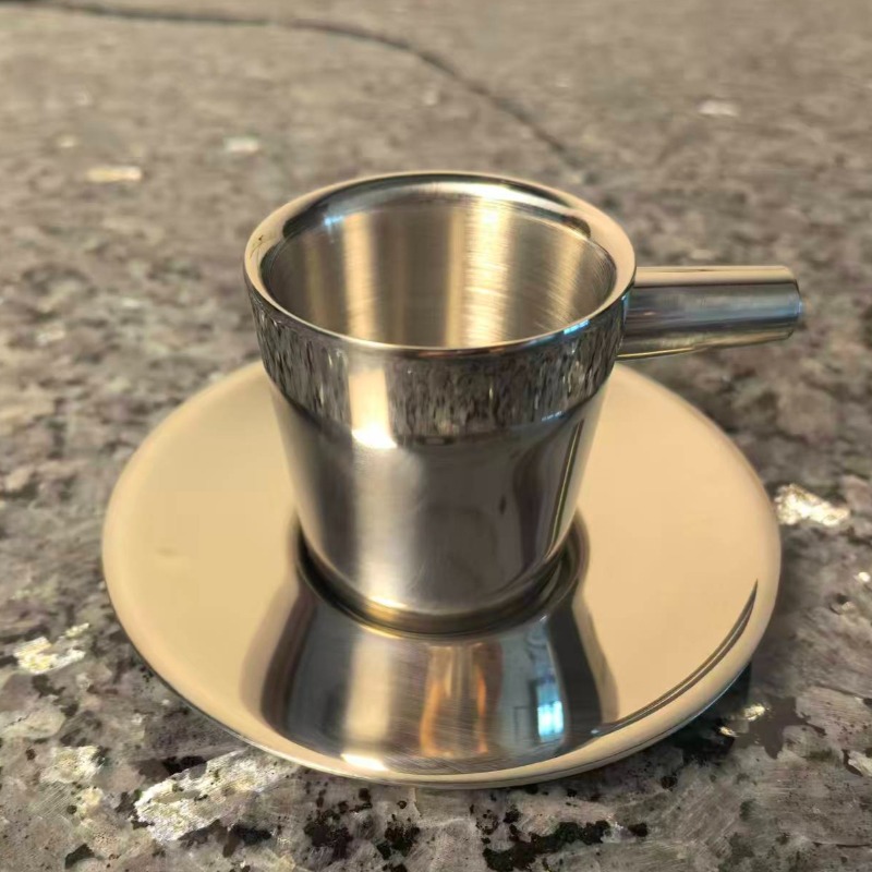 طقم من كوبين للقهوة من الفولاذ - مراجعة Coffee Tea Latte وسعره