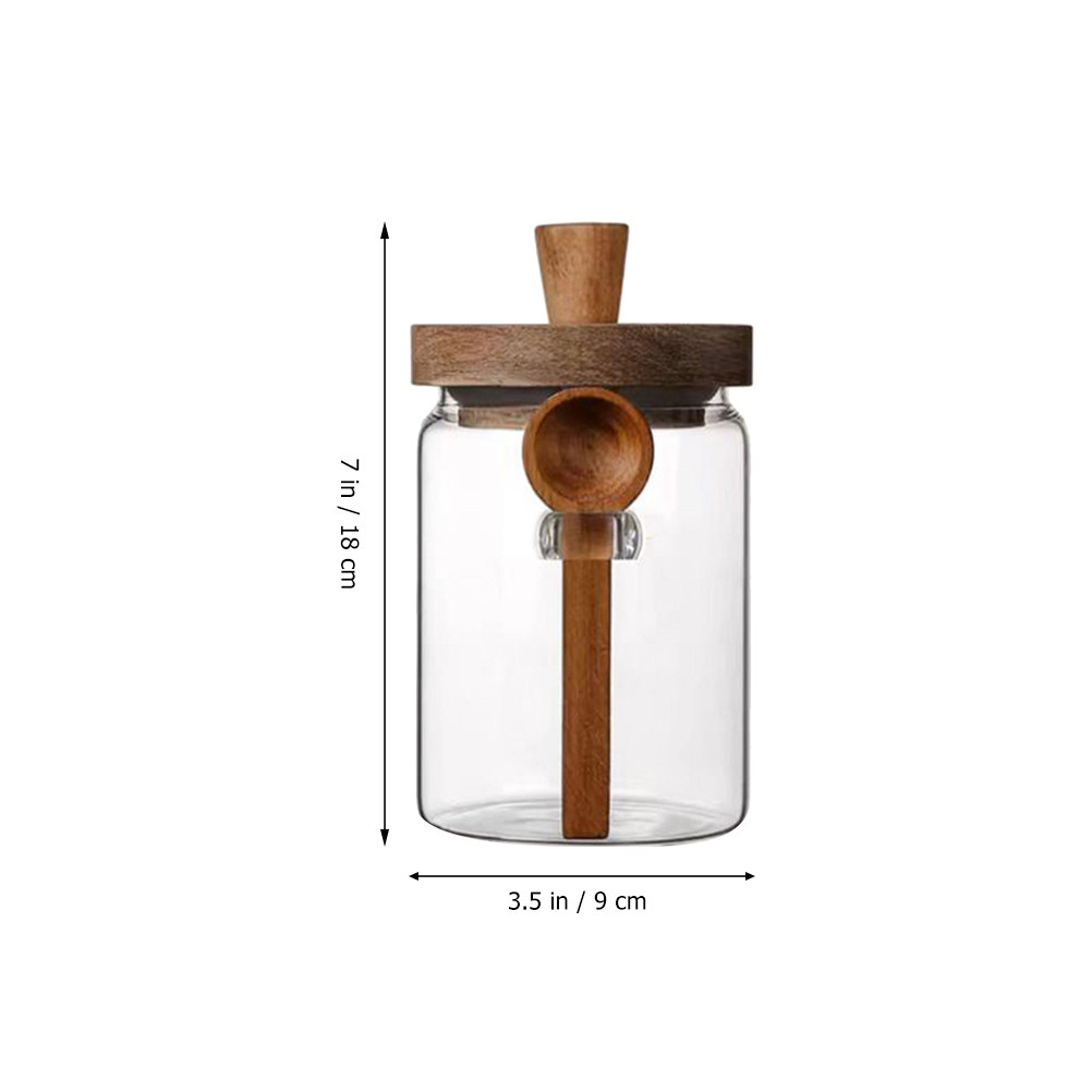 وعاء زجاجي لتخزين حبوب القهوة  - مراجعة Coffee Tea And Bean وسعره