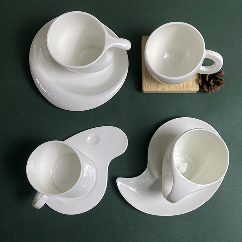 طقم فنجان قهوة سيراميك مع صحن، - مراجعة Coffee Tea Gift وسعره