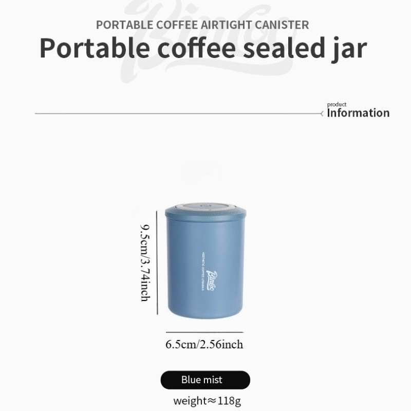وعاء محكم الإغلاق لحفظ القهوة  - مراجعة Coffee Tea And Bean وسعره