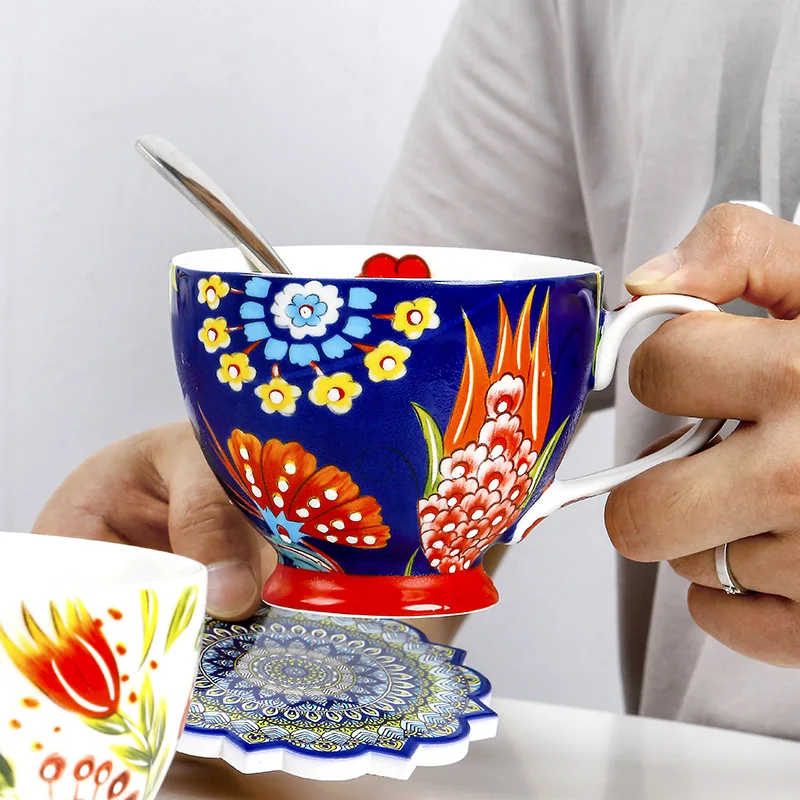 كوب قهوة للإفطار من السيراميك  - مراجعة Coffee Tea Latte وسعره
