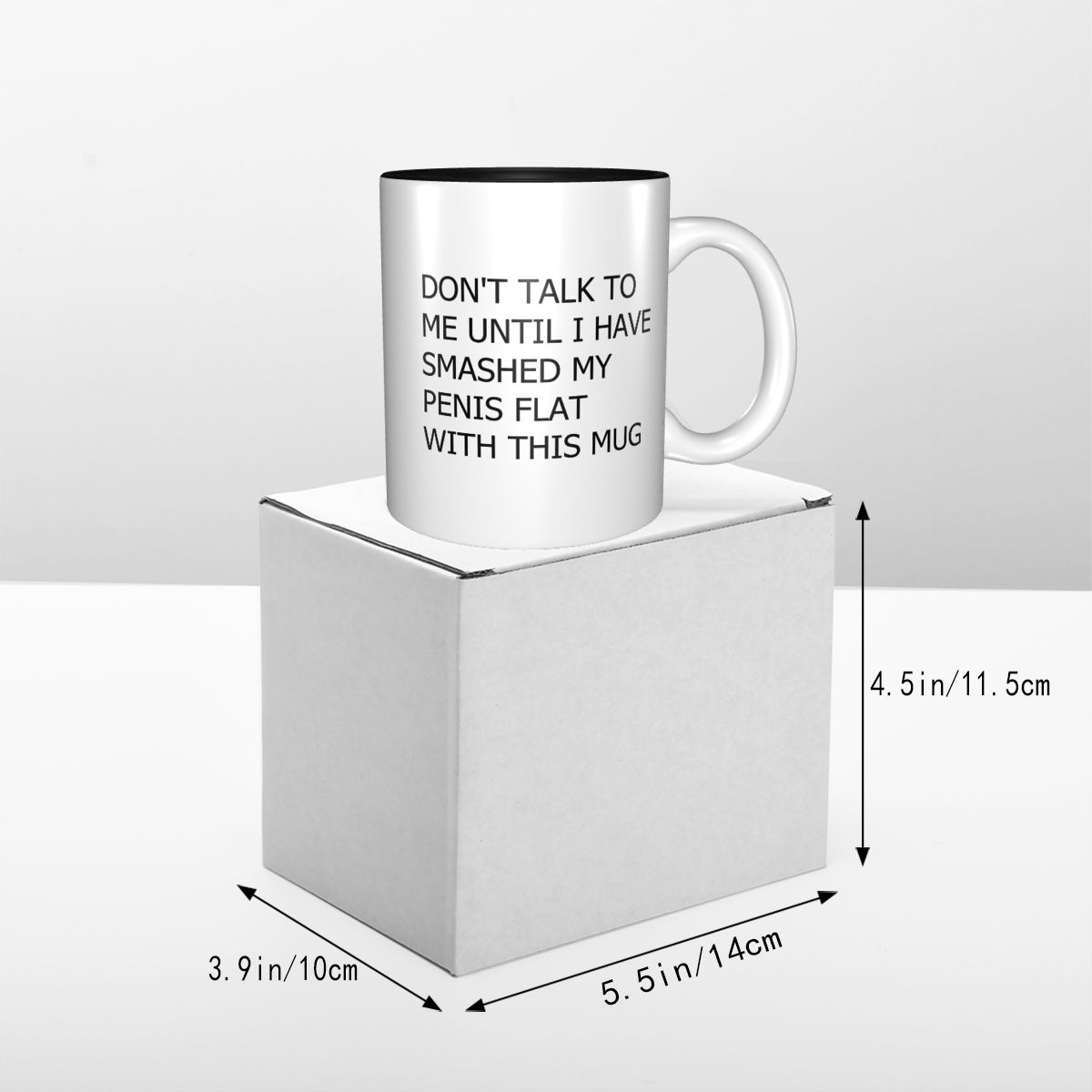أكواب سيراميك مضحكة بتصميم 'لا - مراجعة Coffee Tea You And Me وسعره